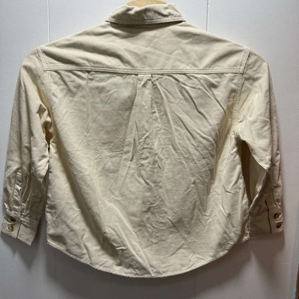 Levis‎ Jacket Mens Size Small Corduroy Button Up Pockets Beige NEW WITH OUT TAGS